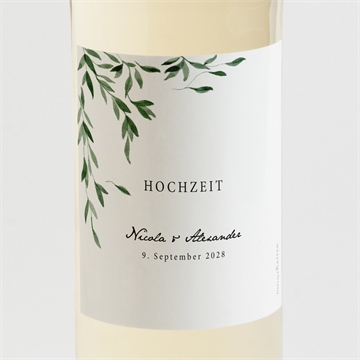 Flaschenetikett Hochzeit ref. N3001550