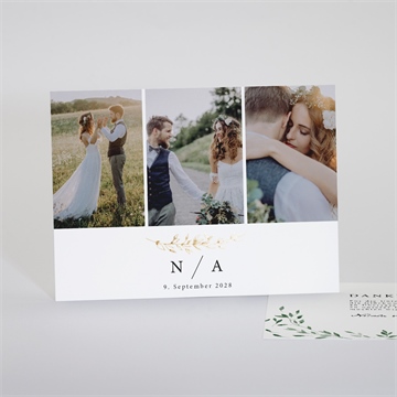 Dankeskarte Hochzeit ref. N18116