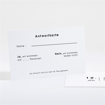 Antwortkarte Hochzeit ref. N16143