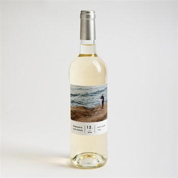 Flaschenetikett Hochzeit blick in die ferne - vue 2