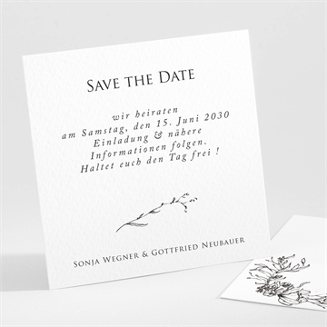 Save the Date Karte ref. N301100