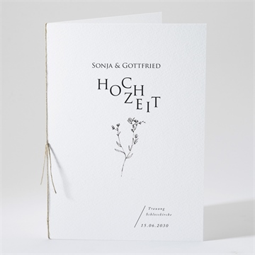 Kirchenheft Hochzeit ref. N491114