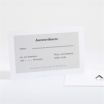 Antwortkarte Hochzeit ref. N16147