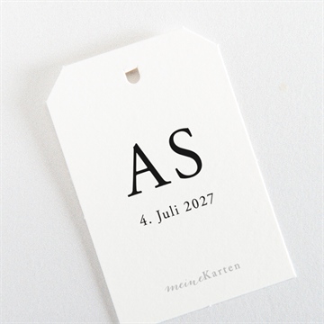 Geschenkanhänger Hochzeit spiegel der liebe - Vue 3