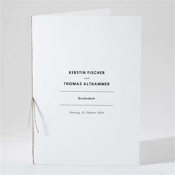 Kirchenheft Hochzeit ref. N491121
