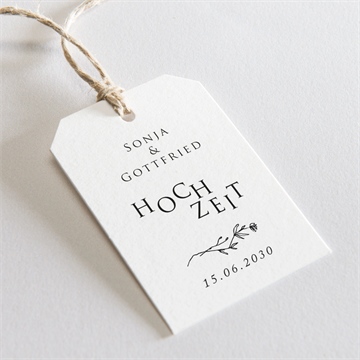 Geschenkanhänger Hochzeit ref. N29113