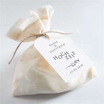 Geschenkanhänger Hochzeit unsere hochzeit - Vue 2