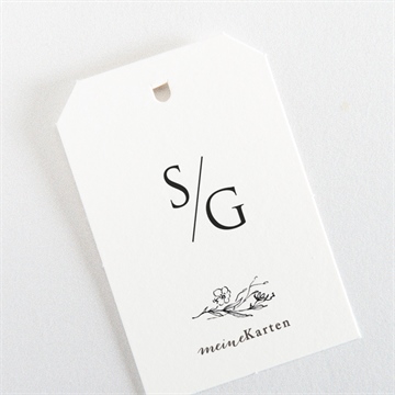 Geschenkanhänger Hochzeit unsere hochzeit - Vue 3