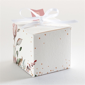 Geschenkbox Hochzeit barock - kupfer - Vue 3