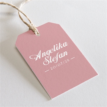 Geschenkanhänger Hochzeit barock