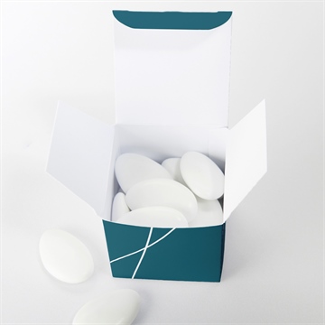 Geschenkbox Hochzeit tiefes blau - vue 4