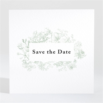 Save the Date Karte farn - vue 2