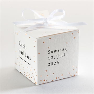 Geschenkbox Hochzeit liebe im rahmen - kupfer - Vue 3