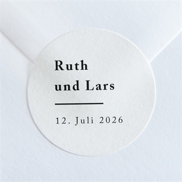 Aufkleber Hochzeit liebe im rahmen