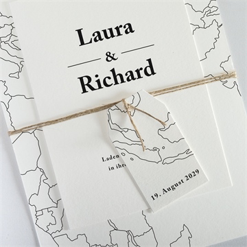 Hochzeitseinladung die weite welt - vue 2