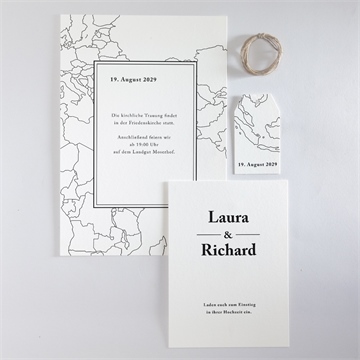 Hochzeitseinladung die weite welt - vue 5