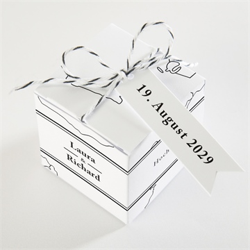 Geschenkbox Hochzeit die weite welt - vue 3