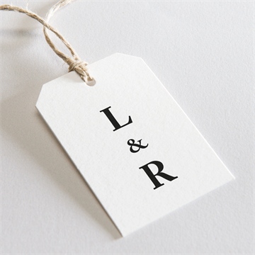 Geschenkanhänger Hochzeit die weite welt