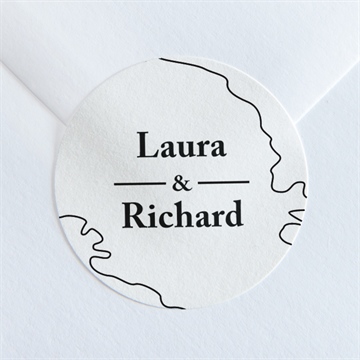 Aufkleber Hochzeit ref. N36016