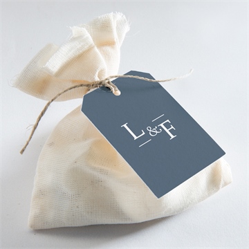 Geschenkanhänger Hochzeit goldkranz - Vue 2