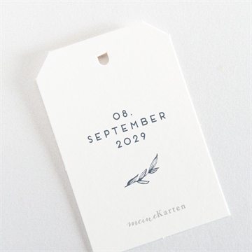 Geschenkanhänger Hochzeit goldkranz - Vue 3