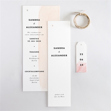 Hochzeitseinladung nuance - Vue 4