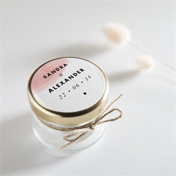 Aufkleber Hochzeit nuance - Vue 2