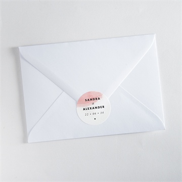 Aufkleber Hochzeit nuance - Vue 3