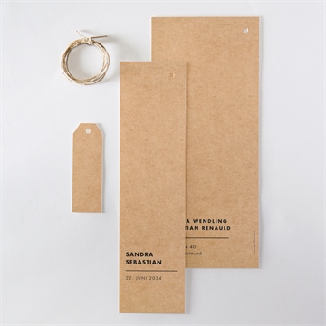 Hochzeitseinladung fotoautomat kraft - Vue 5