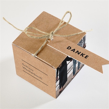 Geschenkbox Hochzeit fotoautomat kraft - Vue 3