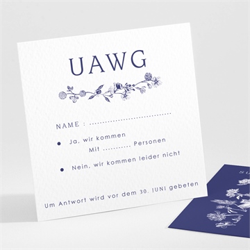 Antwortkarte Hochzeit ref. N301114