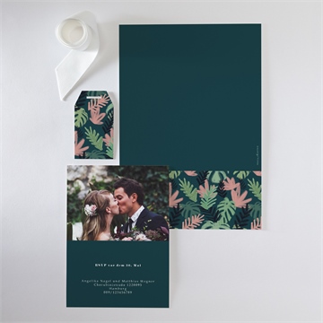 Hochzeitseinladung natur design - Vue 5