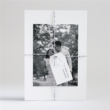 Hochzeitseinladung design pur - Vue 3