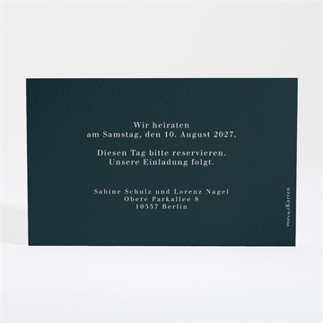 Save the Date Karte geometrie - Vue 2