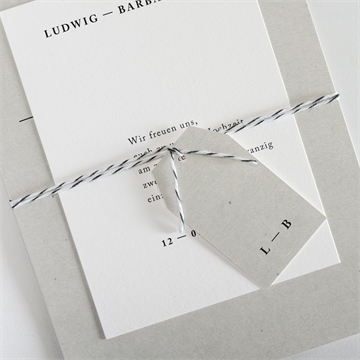 Hochzeitseinladung marmor stil - Vue 2