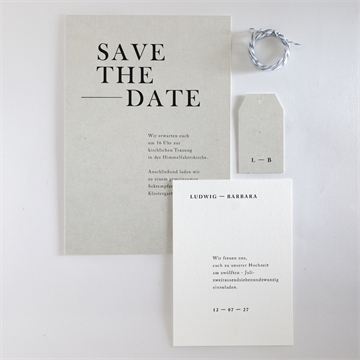 Hochzeitseinladung marmor stil - vue 5