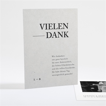 Dankeskarte Hochzeit Ref. N25102