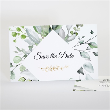 Save the Date Karte explosion