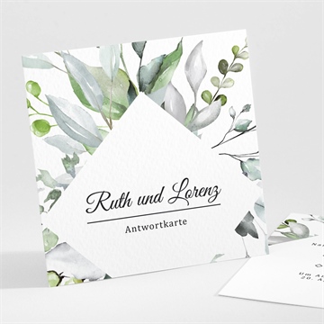 Antwortkarte Hochzeit ref. N301126