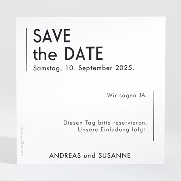 Save the Date Karte ref. N3001564