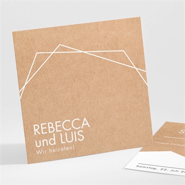 Save the Date Karte gute neuigkeit