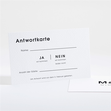 Antwortkarte Hochzeit ref. N16167