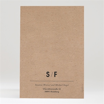 Hochzeitseinladung vintage romance - Vue 2