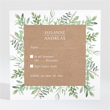 Antwortkarte Hochzeit ref. N3001573