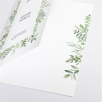 Kirchenheft Hochzeit frühlingsgrün - Vue 2