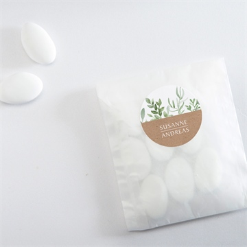 Aufkleber Hochzeit frühlingsgrün - Vue 4