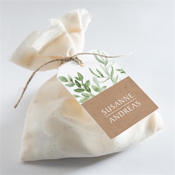 Geschenkanhänger Hochzeit frühlingsgrün - Vue 2