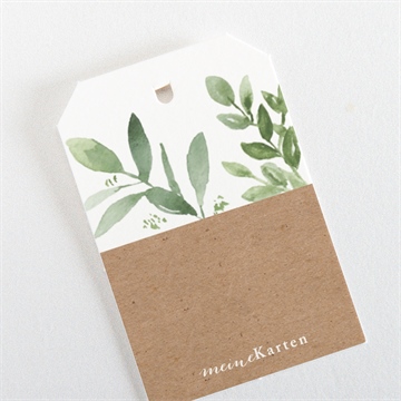 Geschenkanhänger Hochzeit frühlingsgrün - Vue 3