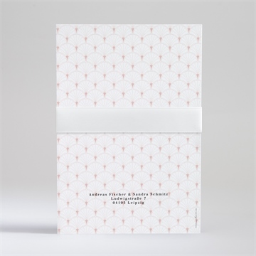 Hochzeitseinladung art deco romantik - Vue 4