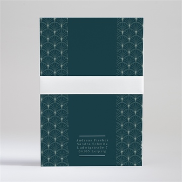 Hochzeitseinladung art deco eleganz - Vue 4